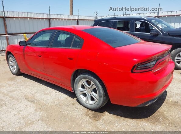 2C3CDXBG2NH250528 2022 DODGE CHARGER Red Tył lewy