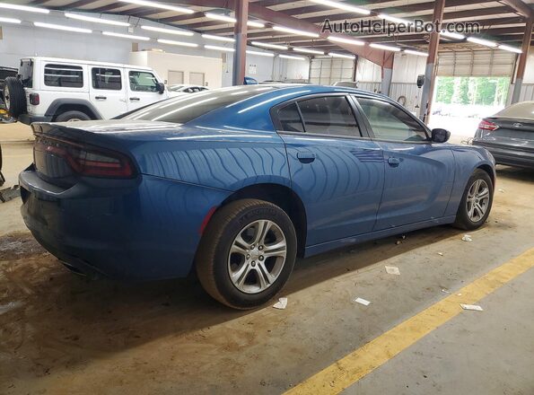2C3CDXBG2PH642735 2023 DODGE CHARGER Blue უკანა მარჯვენა