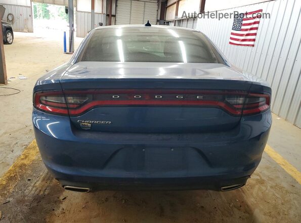 2C3CDXBG2PH642735 2023 DODGE CHARGER Blue უკანა ხედი