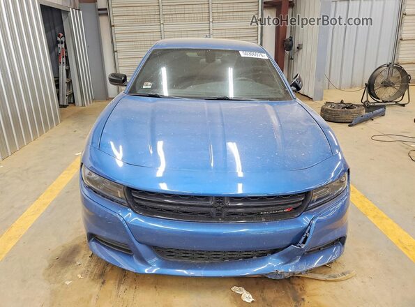 2C3CDXBG2PH642735 2023 DODGE CHARGER Blue წინა ხედი