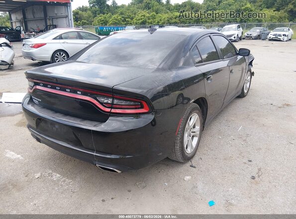 2C3CDXBG2PH660961 2023 DODGE CHARGER Black Tył prawy