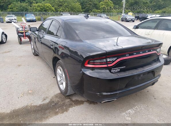 2C3CDXBG2PH660961 2023 DODGE CHARGER Black Tył lewy