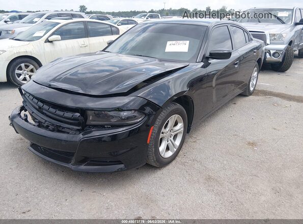 2C3CDXBG2PH660961 2023 DODGE CHARGER Black Przód lewy