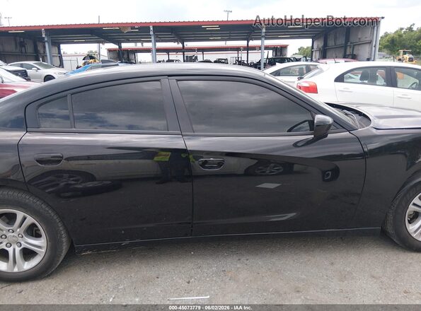 2C3CDXBG2PH660961 2023 DODGE CHARGER Black Widok wnętrza z tyłu