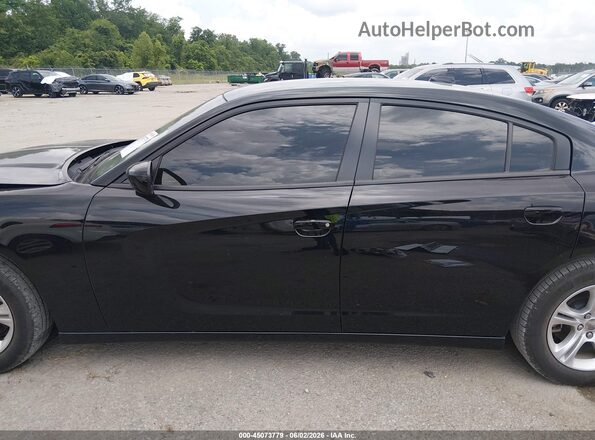 2C3CDXBG2PH660961 2023 DODGE CHARGER Black Widok wnętrza 360 stopni
