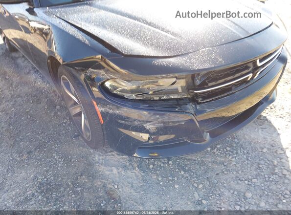 2C3CDXBG3HH546226 2017 DODGE CHARGER Black წინა ხედი