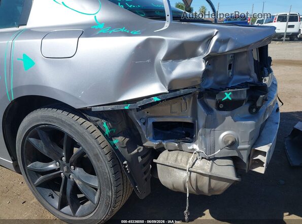 2C3CDXBG3HH576567 2017 DODGE CHARGER Silver Front view