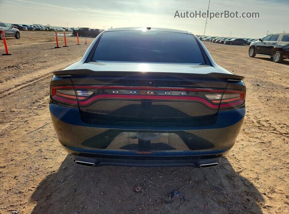 2C3CDXBG3JH174201 2018 DODGE CHARGER Black Vista trasera