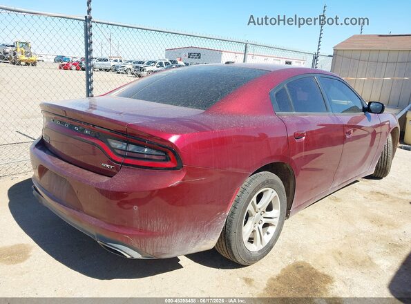 2C3CDXBG3JH221243 2018 DODGE CHARGER Red უკანა მარჯვენა