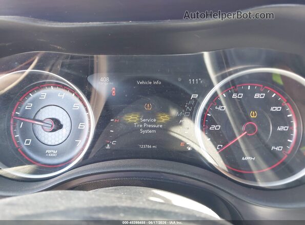 2C3CDXBG3JH221243 2018 DODGE CHARGER Red უკანა სავარძლების ხედი