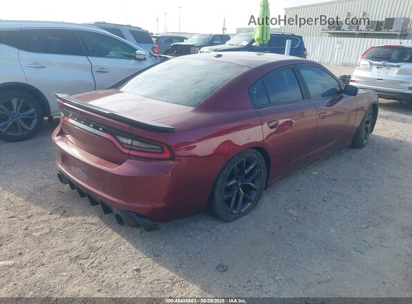 2C3CDXBG3KH615231 2019 DODGE CHARGER Red Rear right