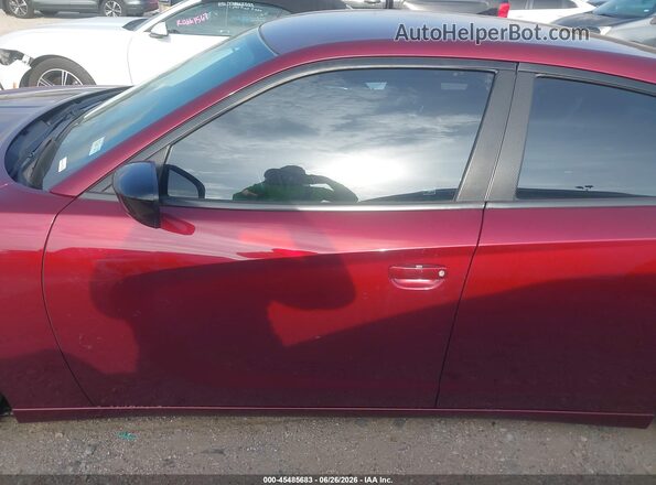 2C3CDXBG3KH615231 2019 DODGE CHARGER Red 360 interior view