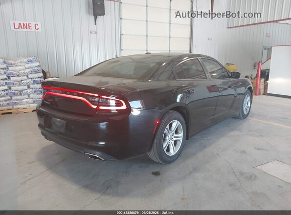 2C3CDXBG3KH637181 2019 DODGE CHARGER Black Հետևի աջ