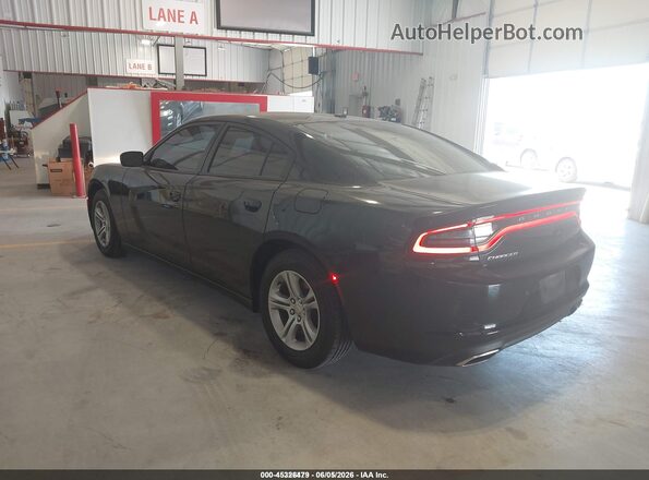 2C3CDXBG3KH637181 2019 DODGE CHARGER Black Հետևի ձախ