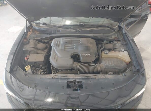 2C3CDXBG3KH637181 2019 DODGE CHARGER Black Հետևի տեսք