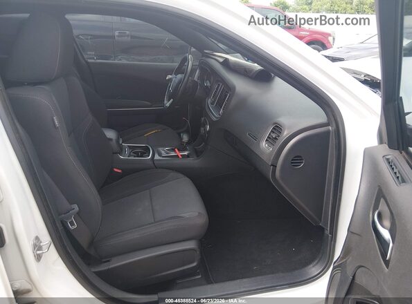 2C3CDXBG3KH679608 2019 DODGE CHARGER White Vista interior delantera