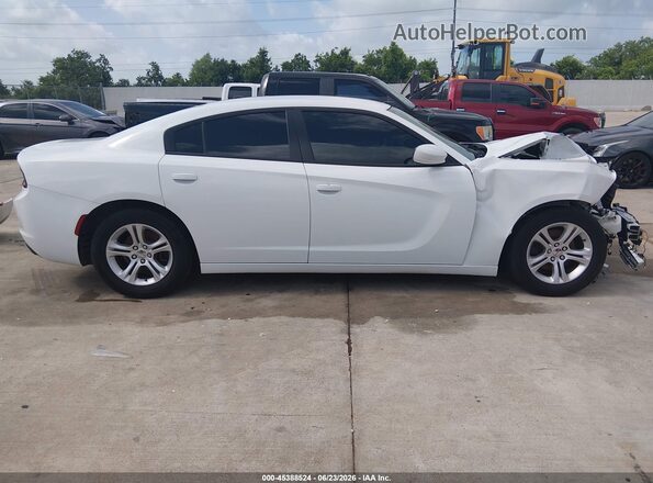2C3CDXBG3KH679608 2019 DODGE CHARGER White Vista interior trasera