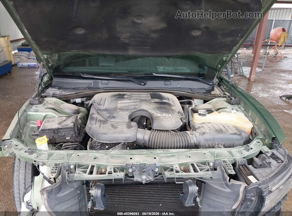 2C3CDXBG3KH724885 2019 DODGE CHARGER Green Հետևի տեսք
