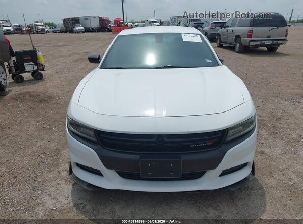 2C3CDXBG3LH102210 2020 DODGE CHARGER White Widok wnętrza z tyłu