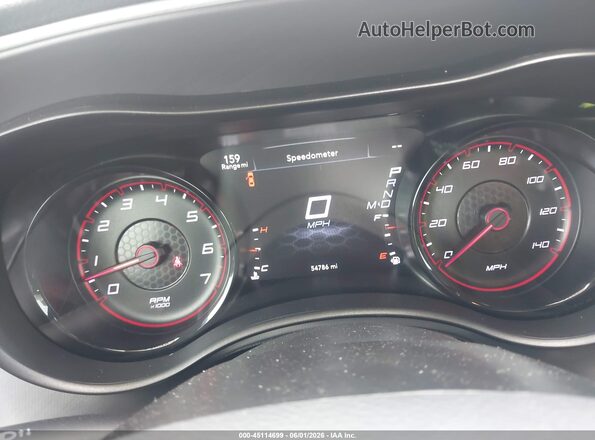 2C3CDXBG3LH102210 2020 DODGE CHARGER White Widok tylnych siedzeń
