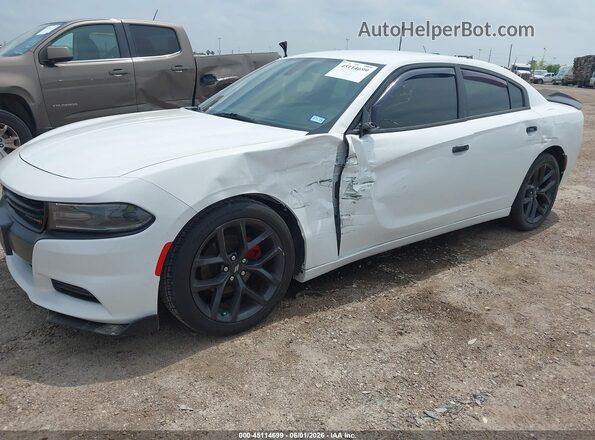 2C3CDXBG3LH102210 2020 DODGE CHARGER White Widok z przodu