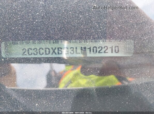 2C3CDXBG3LH102210 2020 DODGE CHARGER White Widok komory silnika