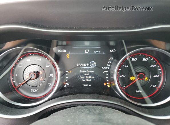 2C3CDXBG3LH144103 2020 DODGE CHARGER Gray Vista del cuadro de instrumentos