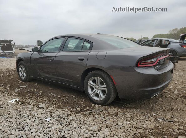 2C3CDXBG3LH144103 2020 DODGE CHARGER Gray Trasero izquierdo