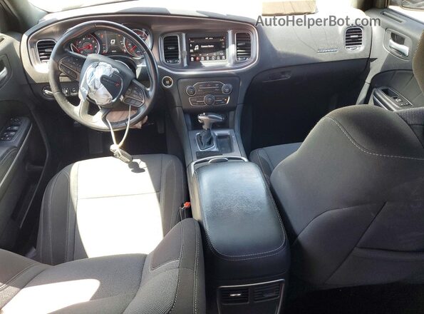 2C3CDXBG3LH186559 2020 DODGE CHARGER Gray Вид панелі приладів