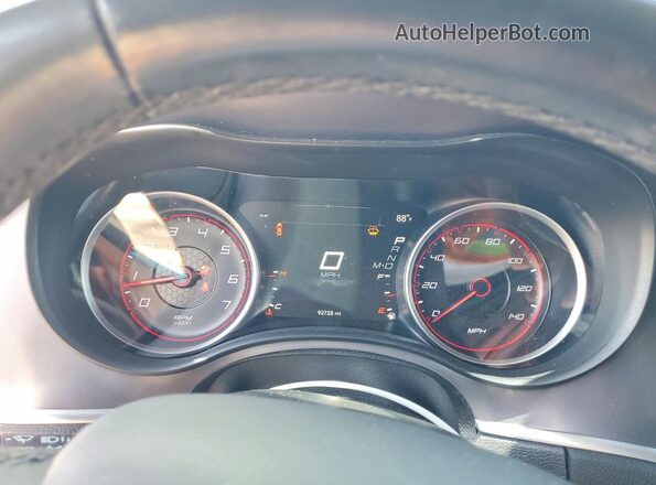 2C3CDXBG3LH186559 2020 DODGE CHARGER Gray Вид щитка приладів