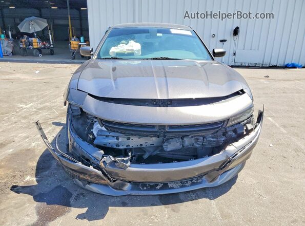 2C3CDXBG3LH186559 2020 DODGE CHARGER Gray Вид спереду
