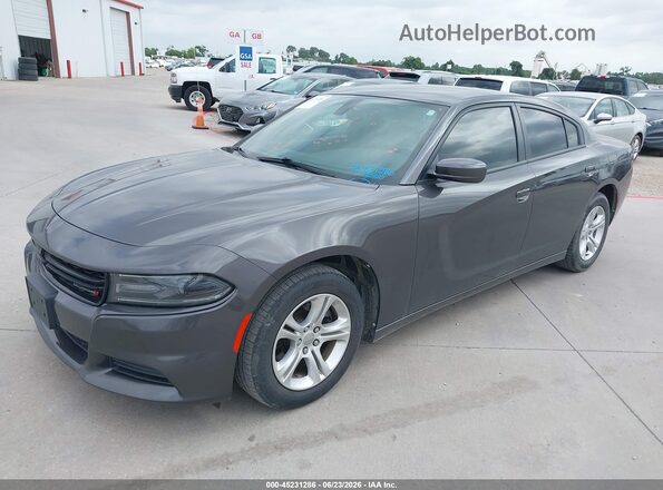 2C3CDXBG3LH190160 2020 DODGE CHARGER Gray Передня ліва чверть