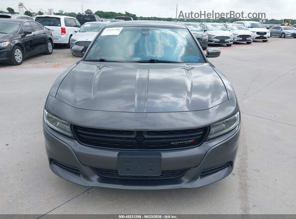 2C3CDXBG3LH190160 2020 DODGE CHARGER Gray Вид щитка приладів