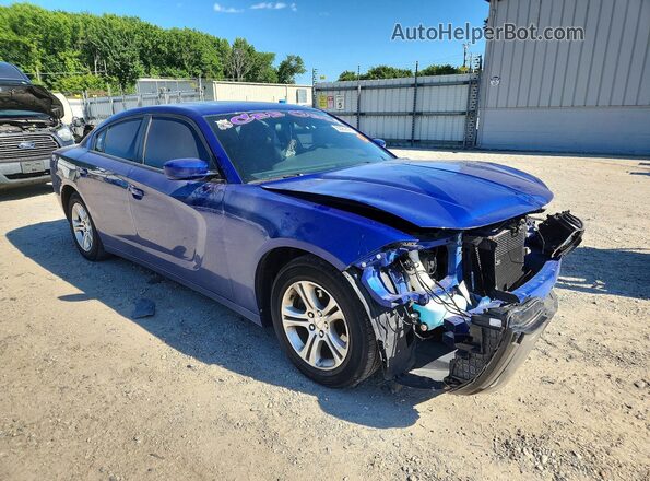 2C3CDXBG3LH227997 2020 DODGE CHARGER Blue 