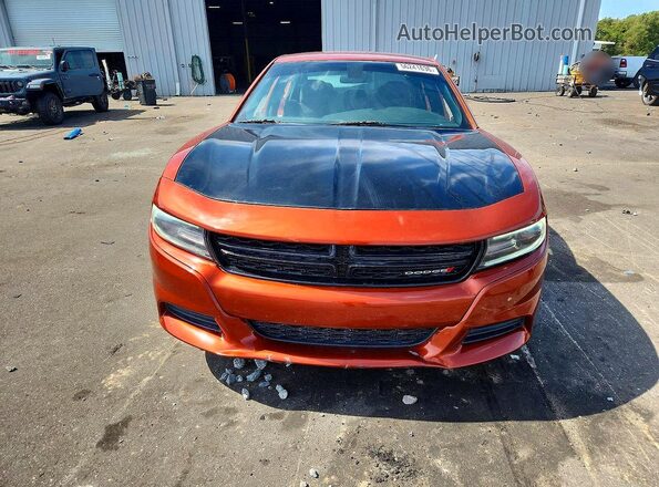 2C3CDXBG3LH232648 2020 DODGE CHARGER Orange Вид спереду