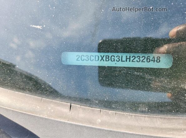 2C3CDXBG3LH232648 2020 DODGE CHARGER Orange Вид підкапотного простору