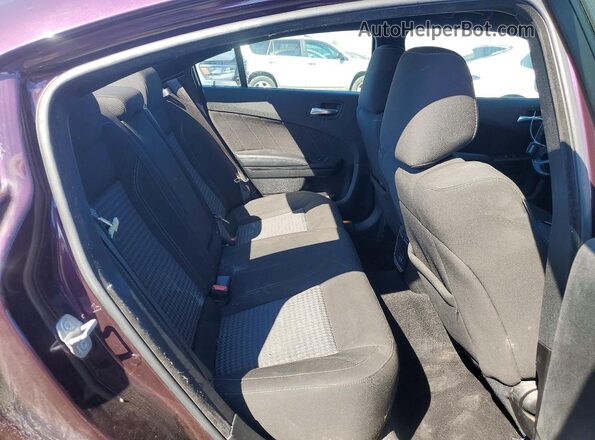2C3CDXBG3MH650323 2021 DODGE CHARGER Purple Rear seats view