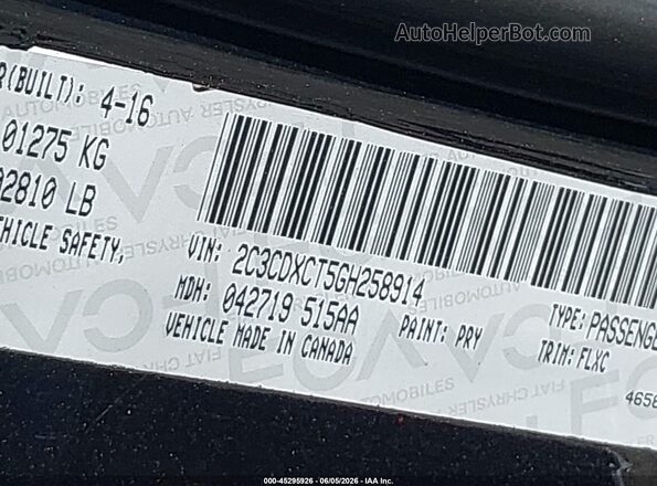 2C3CDXBG3NH143133 2022 DODGE CHARGER Black Vista del compartimento del motor