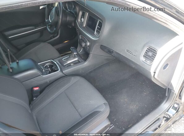 2C3CDXBG3NH143133 2022 DODGE CHARGER Black Vista interior delantera
