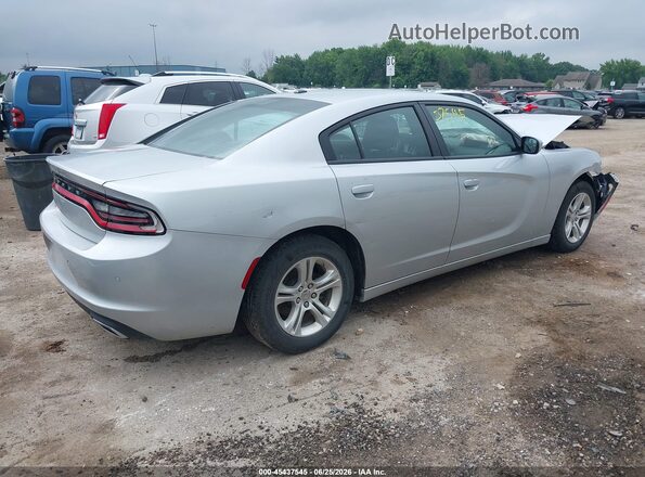 2C3CDXBG3NH207784 2022 DODGE CHARGER Silver Հետևի աջ
