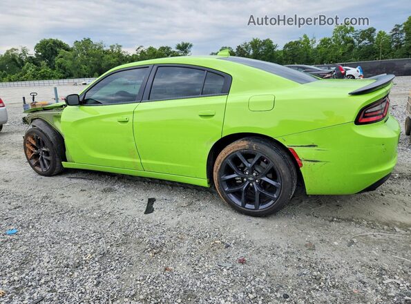 2C3CDXBG3PH535855 2023 DODGE CHARGER Green Задня ліва чверть