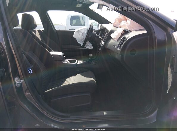 2C3CDXBG3PH699722 2023 DODGE CHARGER Black Вид салону спереду