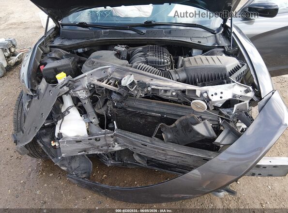 2C3CDXBG3PH699722 2023 DODGE CHARGER Black Вид ззаду