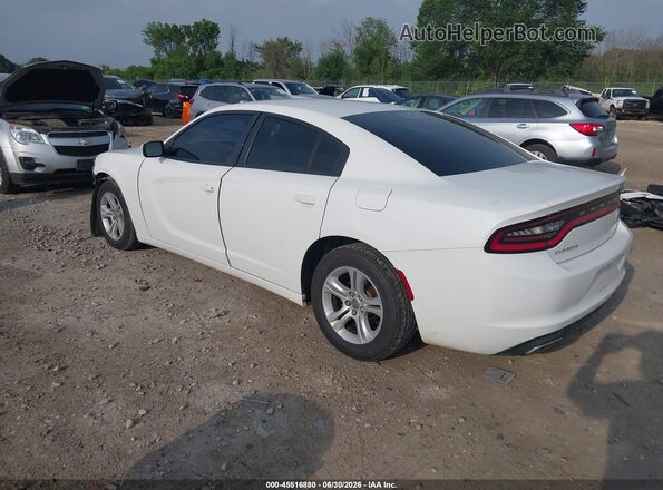 2C3CDXBG4GH129695 2016 DODGE CHARGER White Tył lewy