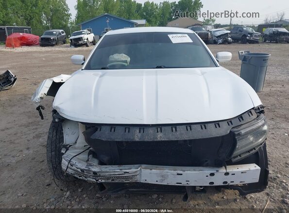 2C3CDXBG4GH129695 2016 DODGE CHARGER White Widok wnętrza z tyłu