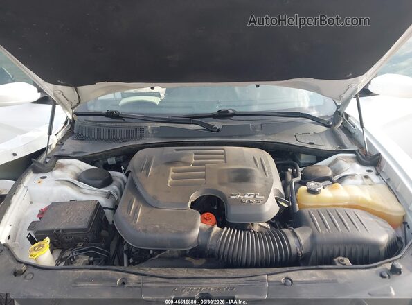 2C3CDXBG4GH129695 2016 DODGE CHARGER White Widok z tyłu
