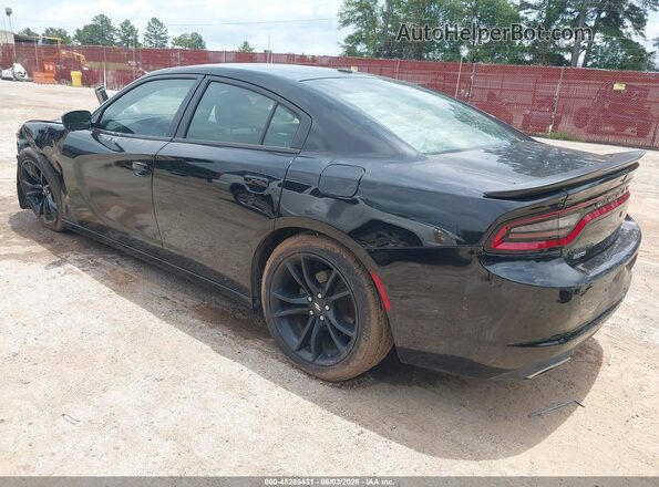 2C3CDXBG4JH273111 2018 DODGE CHARGER Black Հետևի ձախ
