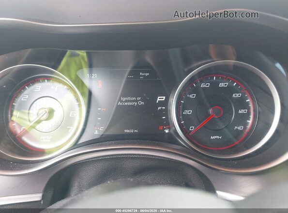 2C3CDXBG4KH550292 2019 DODGE CHARGER Gray Widok tylnych siedzeń