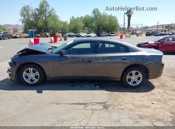 2C3CDXBG4KH640901 2019 DODGE CHARGER Gray Սալոնի 360 աստիճան տեսք