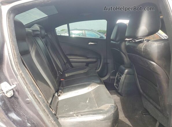 2C3CDXBG4KH724779 2019 DODGE CHARGER Gray უკანა სავარძლების ხედი